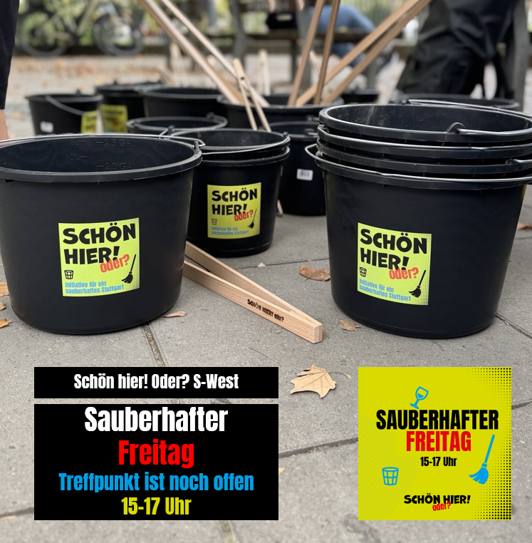 Sauberhafter Freitag in S-West