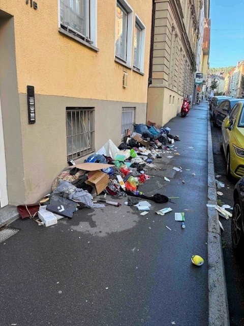 Die „Müll-Sheriffs“ im Einsatz
